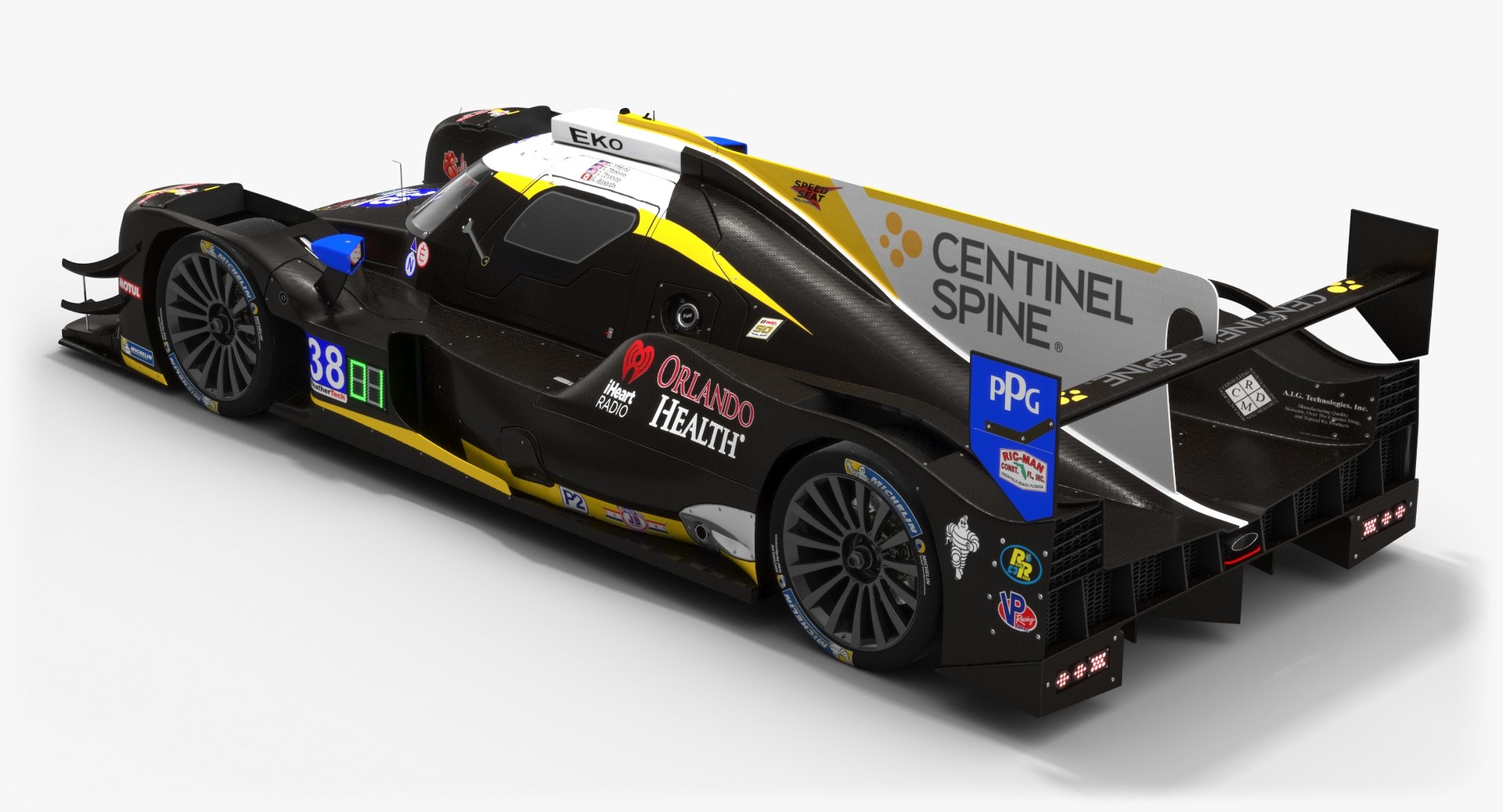 Race car imsa season model - TurboSquid 1414163