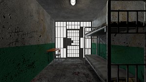 prison room 3D model