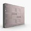 Sci-Fi Anodized Panel 3D Model