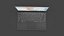 Gaming-Laptop MSI 3D-Modell