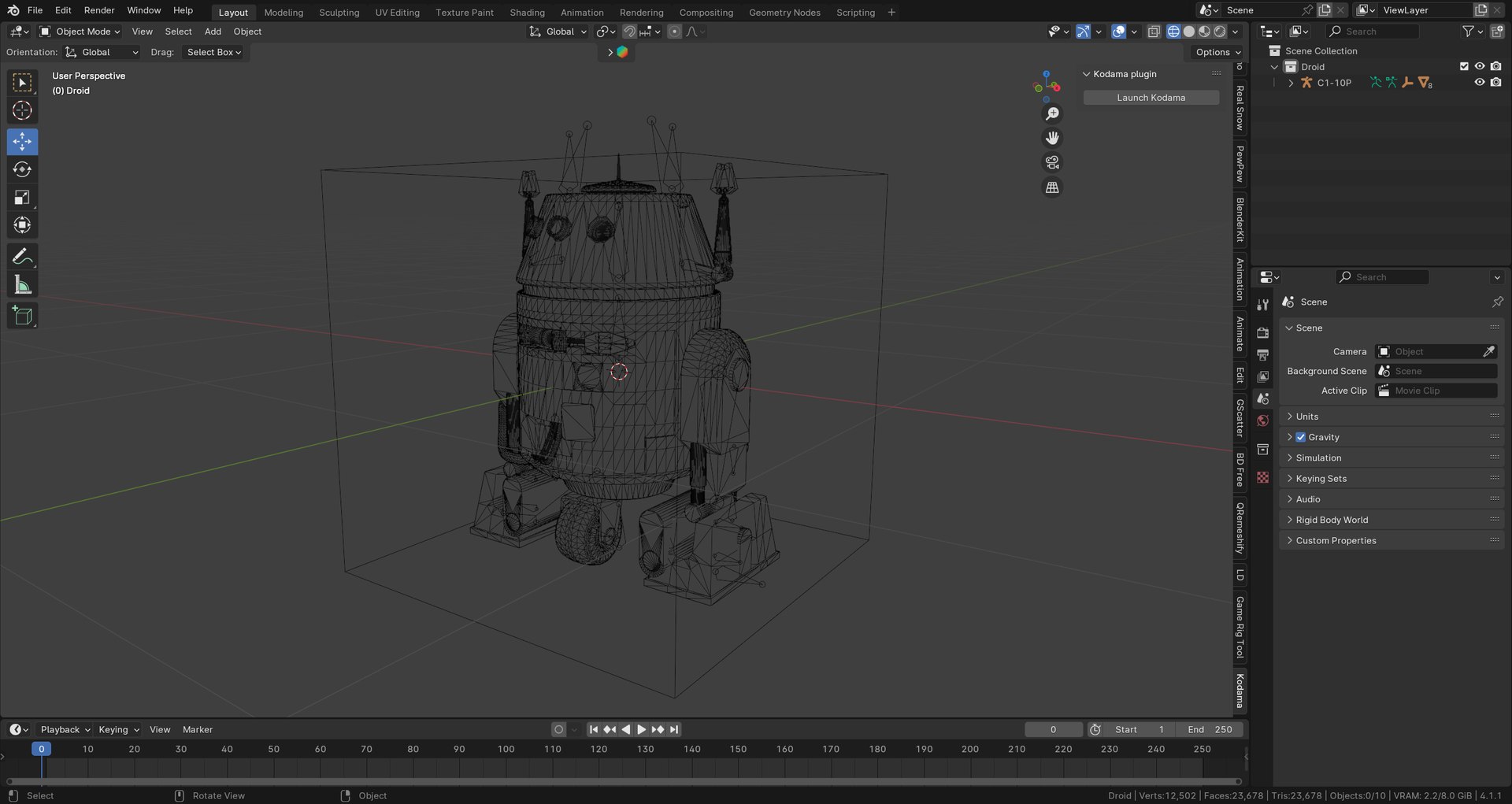 3D C1-10P Inspired Astromech Droid https://p.turbosquid.com/ts-thumb/2C/zb4BWk/zO/chopper1/png/1754832279/1920x1080/fit_q87/0801e5f1f6c32d271f77b520f4491ea98ed8d353/chopper1.jpg