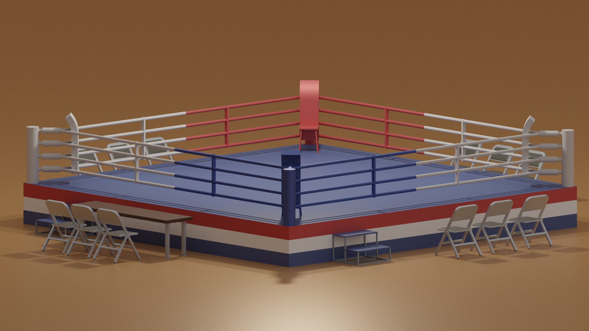 Boxing Ring Model - TurboSquid 1688855