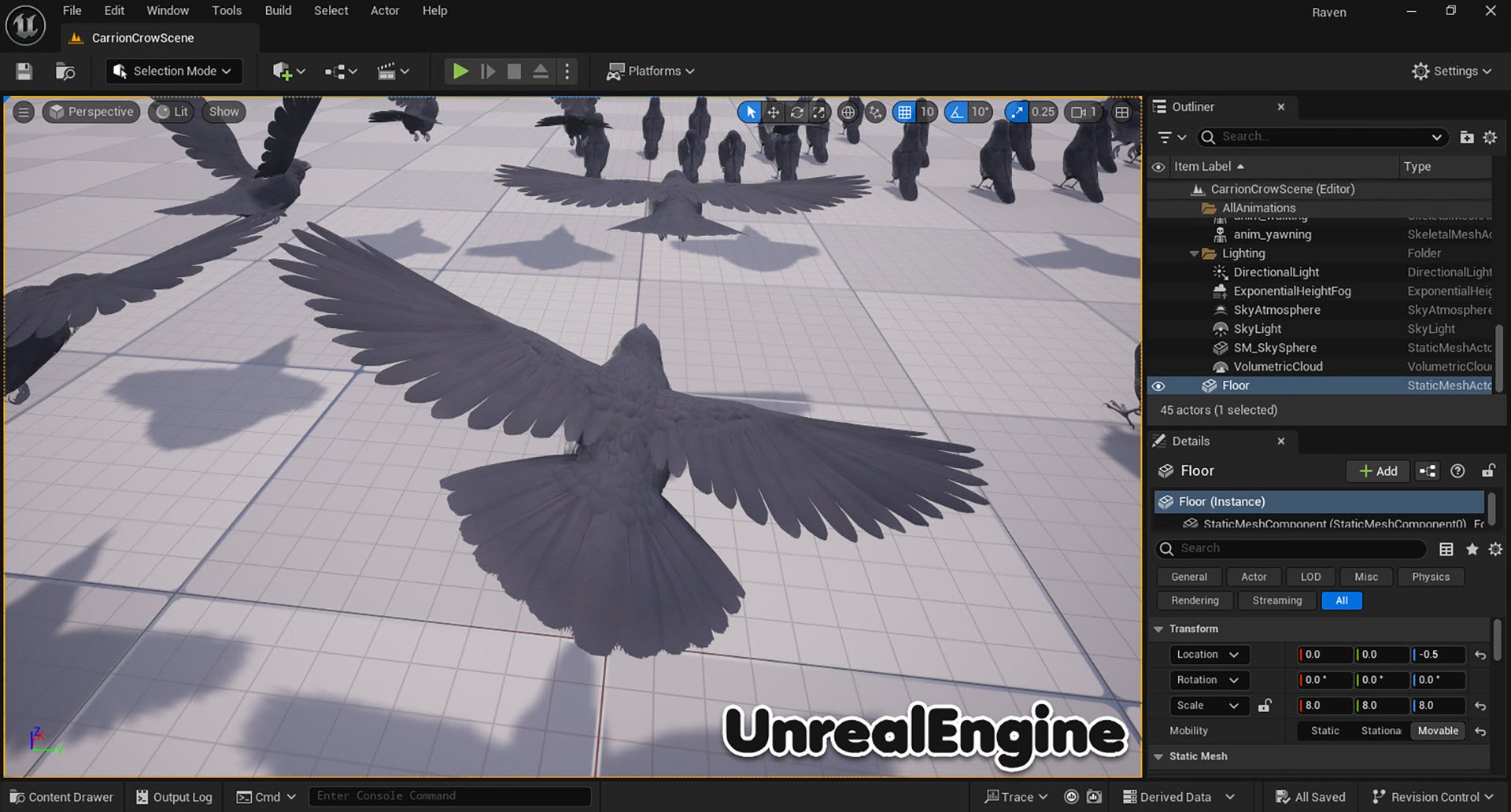 RealisticAnimatedRaven model https://p.turbosquid.com/ts-thumb/2D/0tlpXL/cG/20241202_024533/jpg/1736651922/1920x1080/fit_q87/2f359060a1d11646fafc8c142b2fb96198eef08f/20241202_024533.jpg