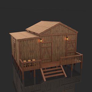 Medieval Fantasy House 06 3D