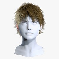 Unisex Short Layered Pixie Cut - Game Ready Hair Cards