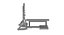 Banc plat technogym pur olympique