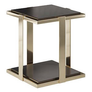 3D Chevrontracy side table by laskasas model