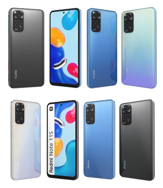 Xiaomi Redmi Note 11 And 11S 3D model