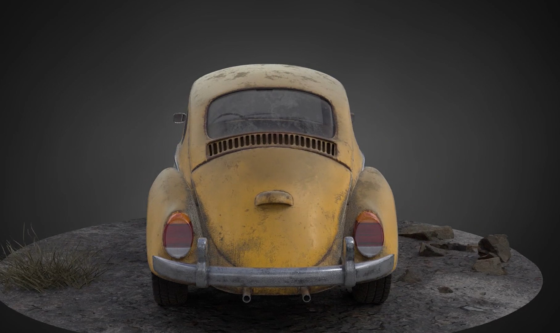 Volkswagen Beetle Model - TurboSquid 2343289