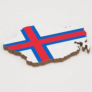 Torshavn Capital of Faroe Islands 3D Map 3D