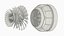 Thrust Fan Engine Unit White 3D model