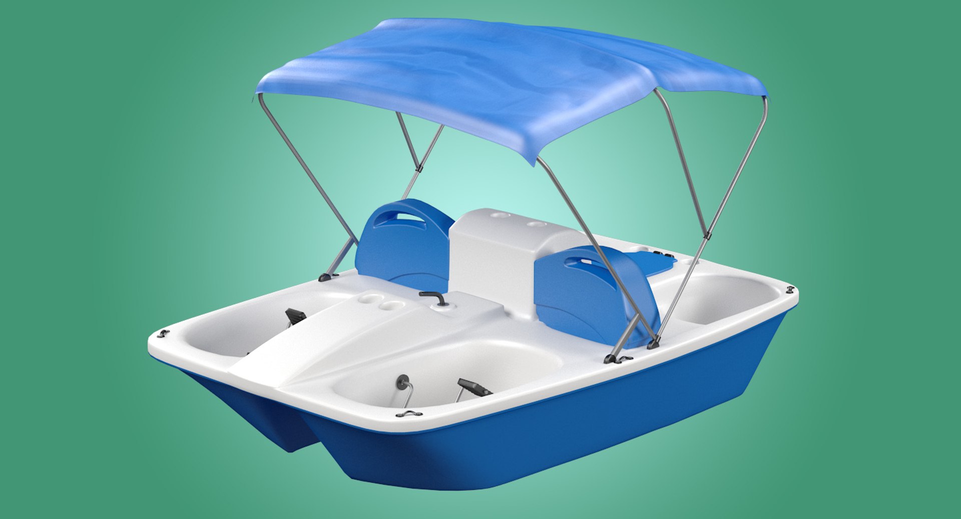 Pedal Boat Rental 3D Model TurboSquid 1283904