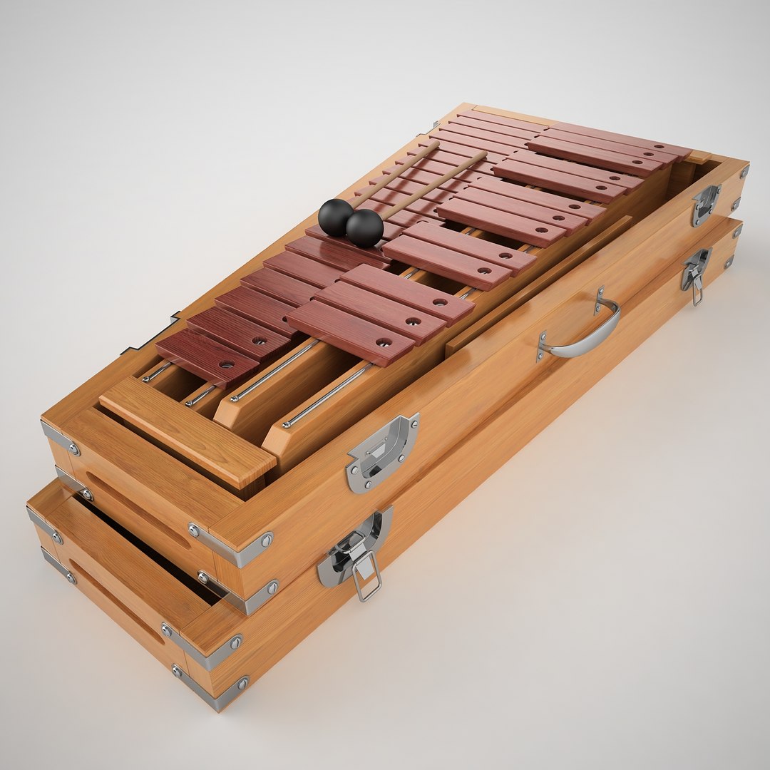 3d xylophone model
