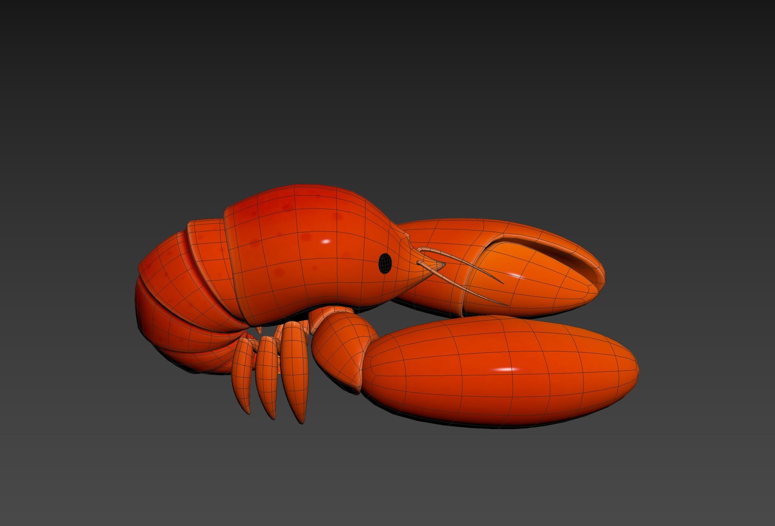 3D Character302 Crayfish - TurboSquid 2212301