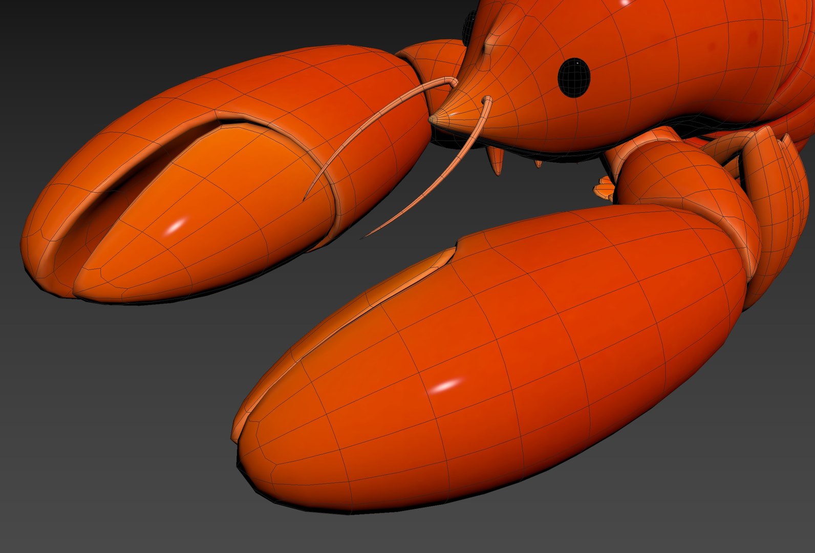 3D Character302 Crayfish - TurboSquid 2212301