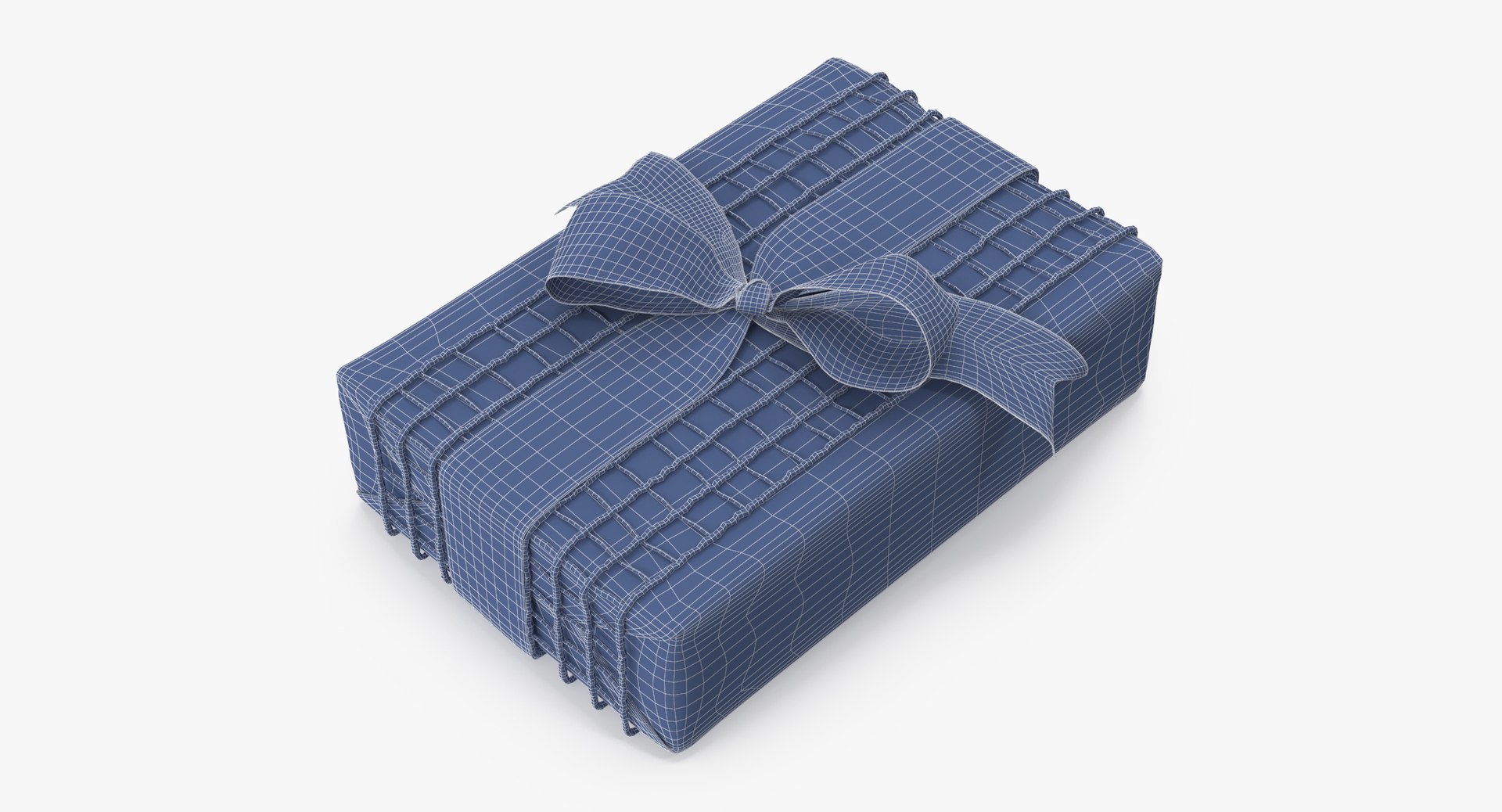 Wrapped Christmas Gift 02 3D Model - TurboSquid 1221808