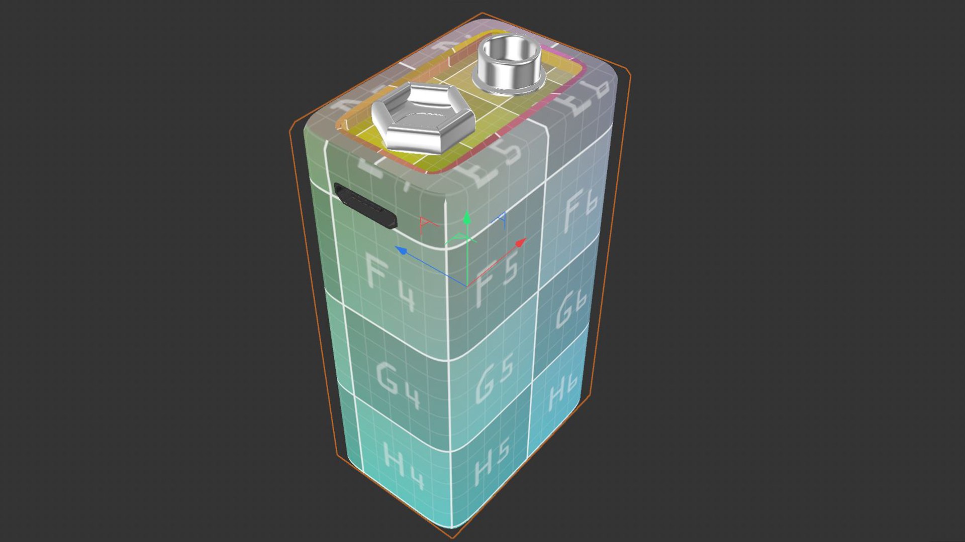 New Design Rechargeable 9 Volt Square Battery Micro USB Side Top Model ...