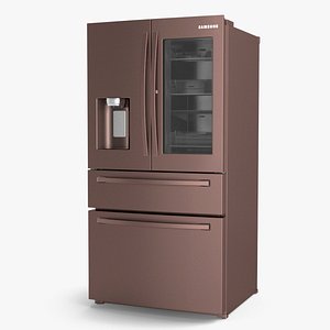 Tuscan Stainless Steel French Door Fridge Samsung