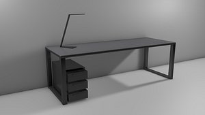 Desk 3D model