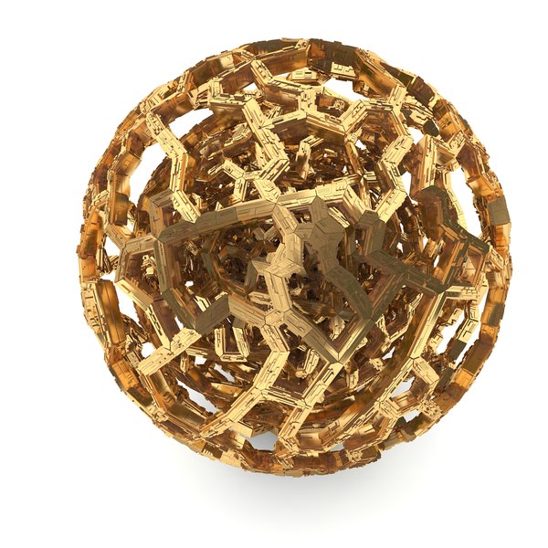 Fractal Greeble Sphere 3D model - TurboSquid 1877007