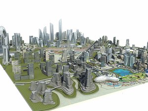 3D City 3 model