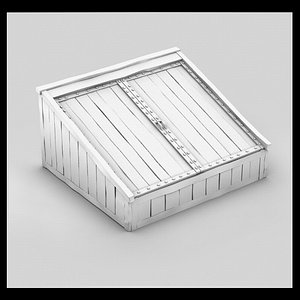 wooden cellar door