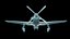 3D model P51 Mustang PBR Low-poly