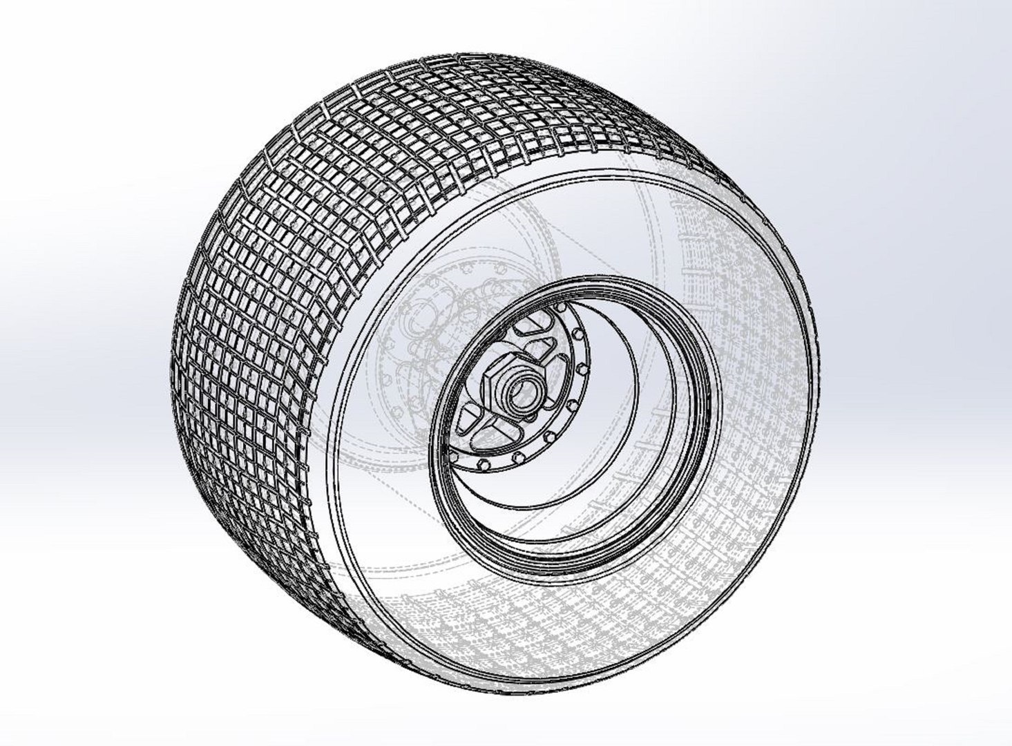 Diecast Rear Wheel From Sprint Car Scale 1 To 25 3D Model - TurboSquid ...