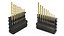 Titanium Nitride Coated Drill Bit Set