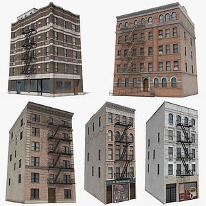 3D Five Apartment 8K - PBR Textures Collection