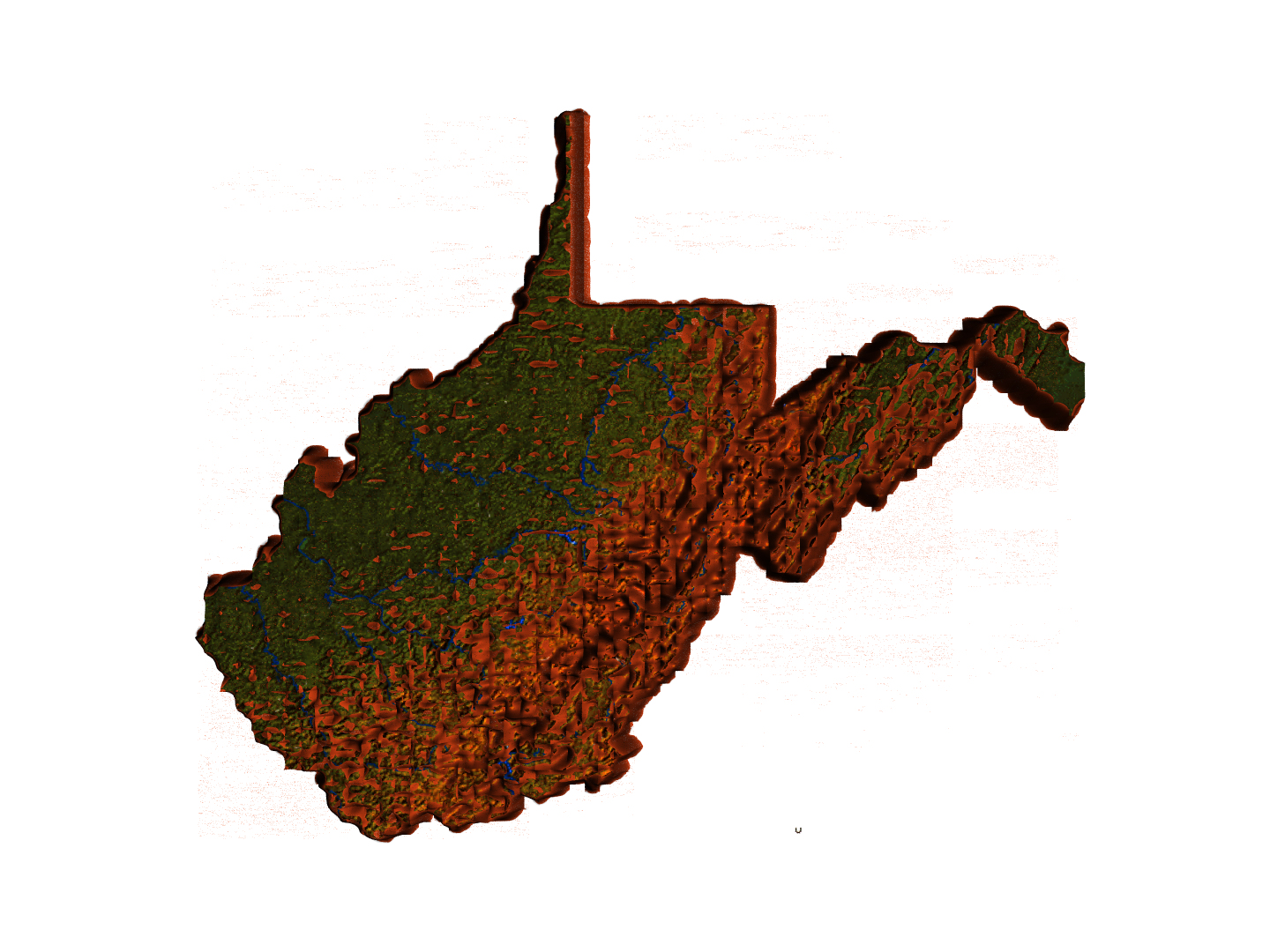 The Fifty II--the US in Displaced Meshes model https://p.turbosquid.com/ts-thumb/2E/3nVXzN/0x/westvirginiadisplaced/png/1770685520/1920x1080/turn_fit_q99/b6432d8bf0b9e9b006b7e16ab6ff17165743c14a/westvirginiadisplaced-1.jpg