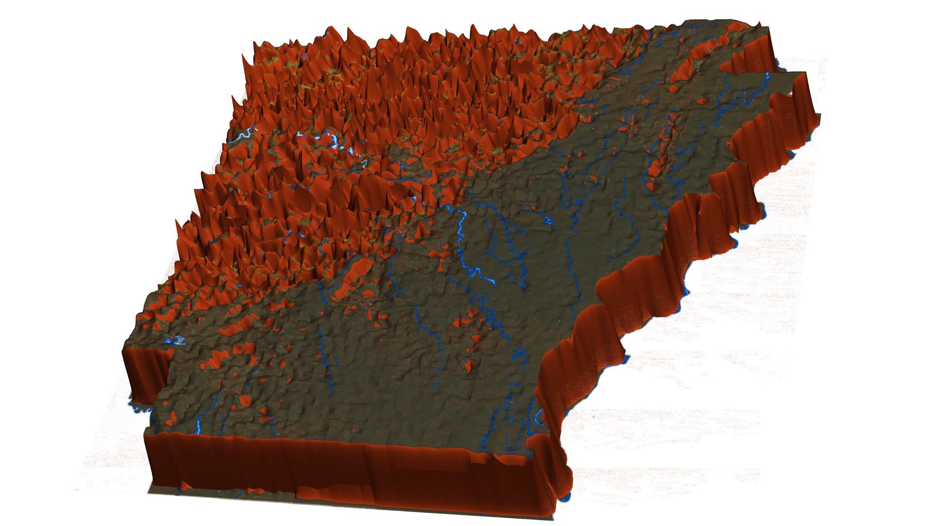 The Fifty II--the US in Displaced Meshes model https://p.turbosquid.com/ts-thumb/2E/3nVXzN/c0/arkansasdisplaced1920x1080/jpg/1771362629/1920x1080/fit_q87/80744b05396b2d8ff94a1a7ef0964dc20212f041/arkansasdisplaced1920x1080.jpg