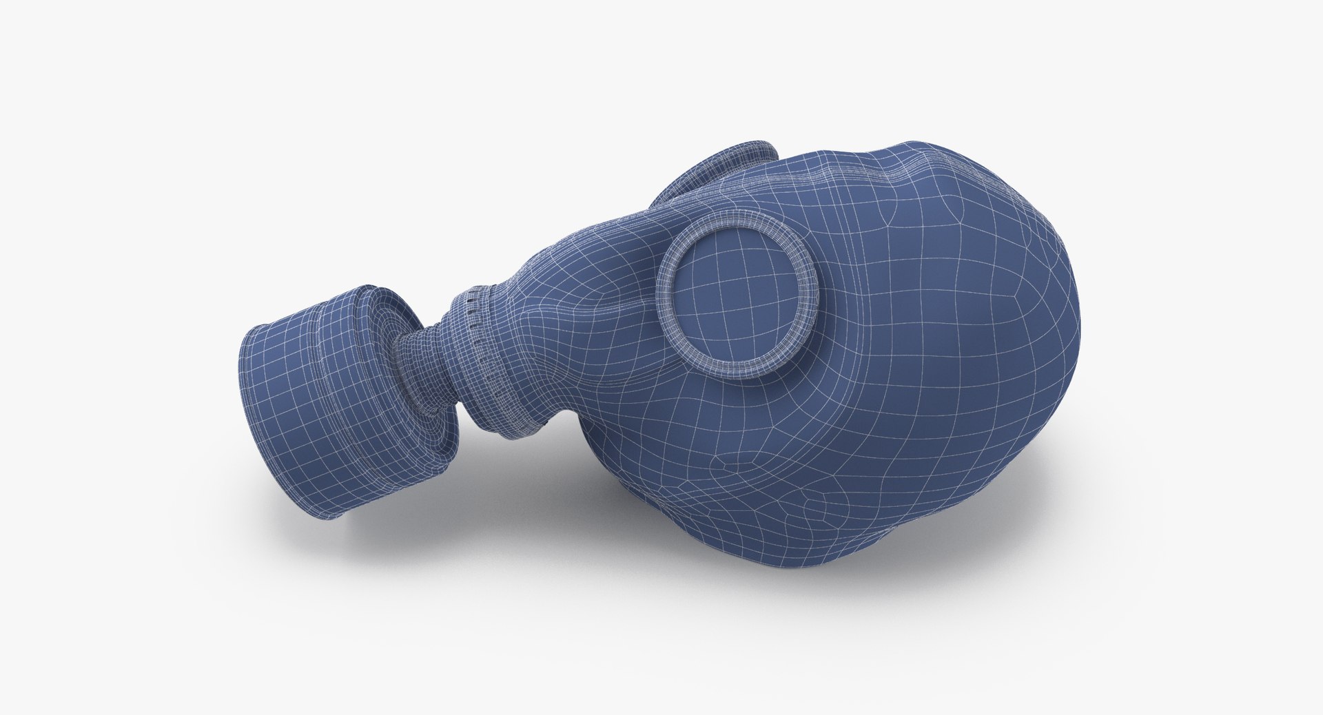 3d Model Of Gas Mask