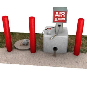 3D Air Pump Model