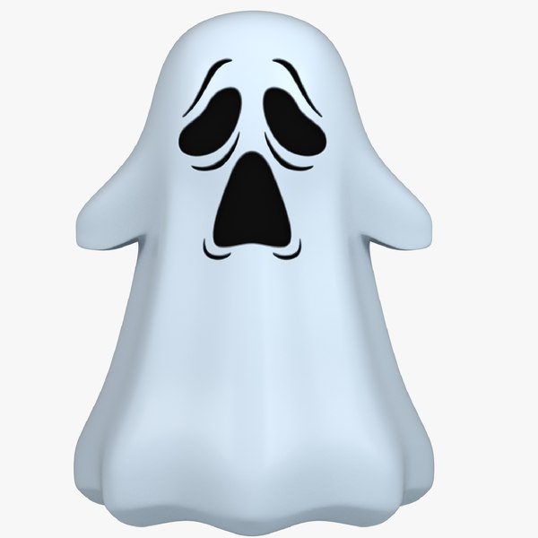 modeled ghost 3D model