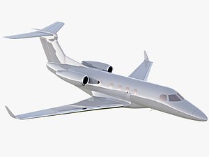 embraer phenom 300 private jet 3D model