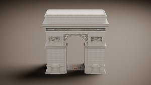 Arc de Triomphe 3D model
