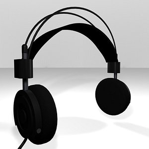 headphones 3d model