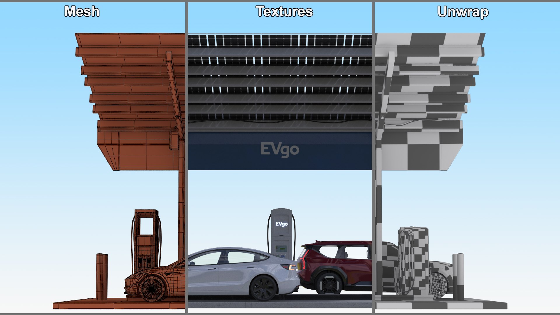 Electric Charging Station with KIA and Tesla Cars model https://p.turbosquid.com/ts-thumb/2E/QPiKvw/M5/electric_charging_station_with_kia_and_tesla_cars_037/jpg/1737444435/1920x1080/fit_q87/f85ea4a678678babaa7b7e4d7ef08dd05ffd8988/electric_charging_station_with_kia_and_tesla_cars_037.jpg