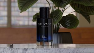 3D Sauvage Dior Parfume
