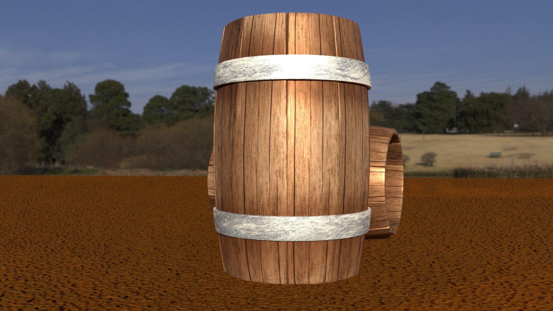 Barrel Model - TurboSquid 1801220