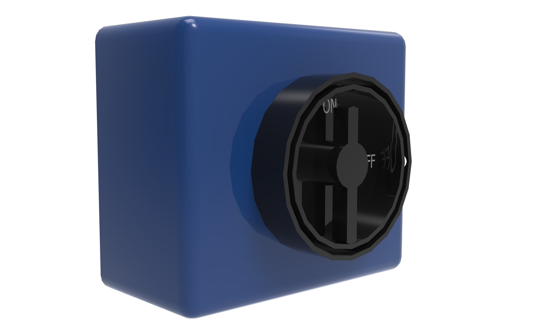 3D model On Off Lock Switch - TurboSquid 2139247