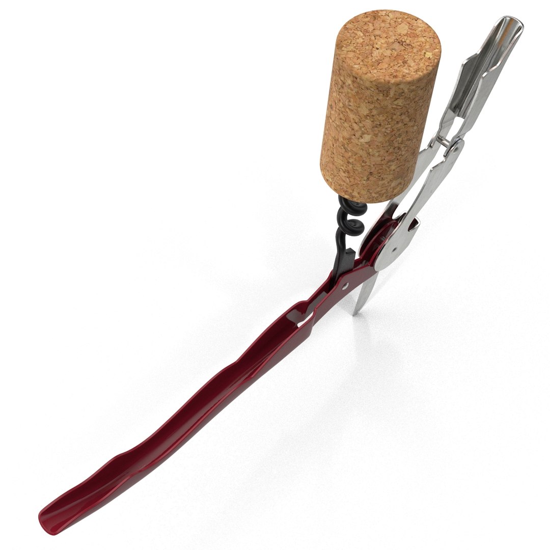 3d Double Hinged Wine Key