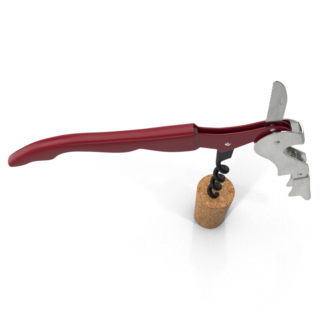 3d Double Hinged Wine Key