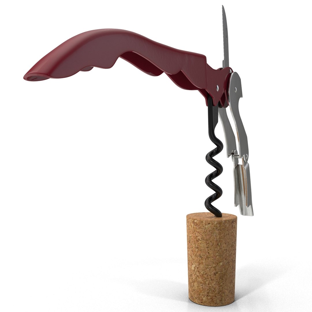 3d Double Hinged Wine Key