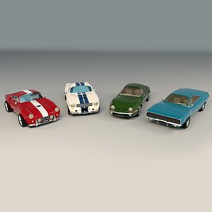 3D car muscle