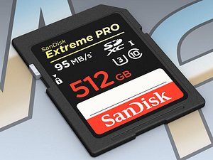 SD Card 512GB SDXC