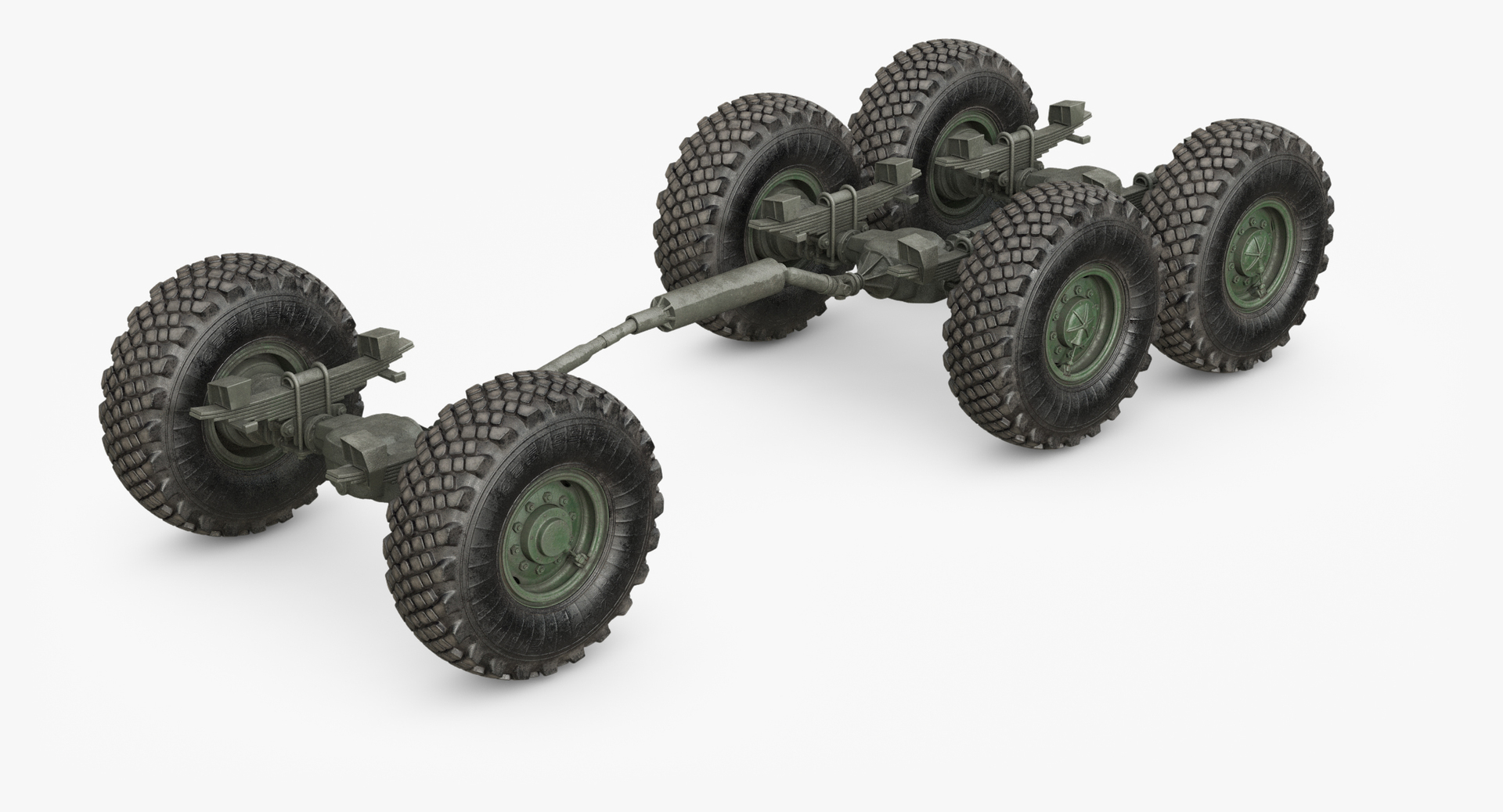 3D suv truck chassis frame model - TurboSquid 1159332