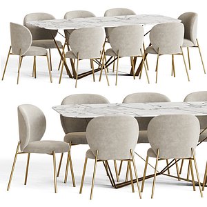 3D Dining Set 103 model