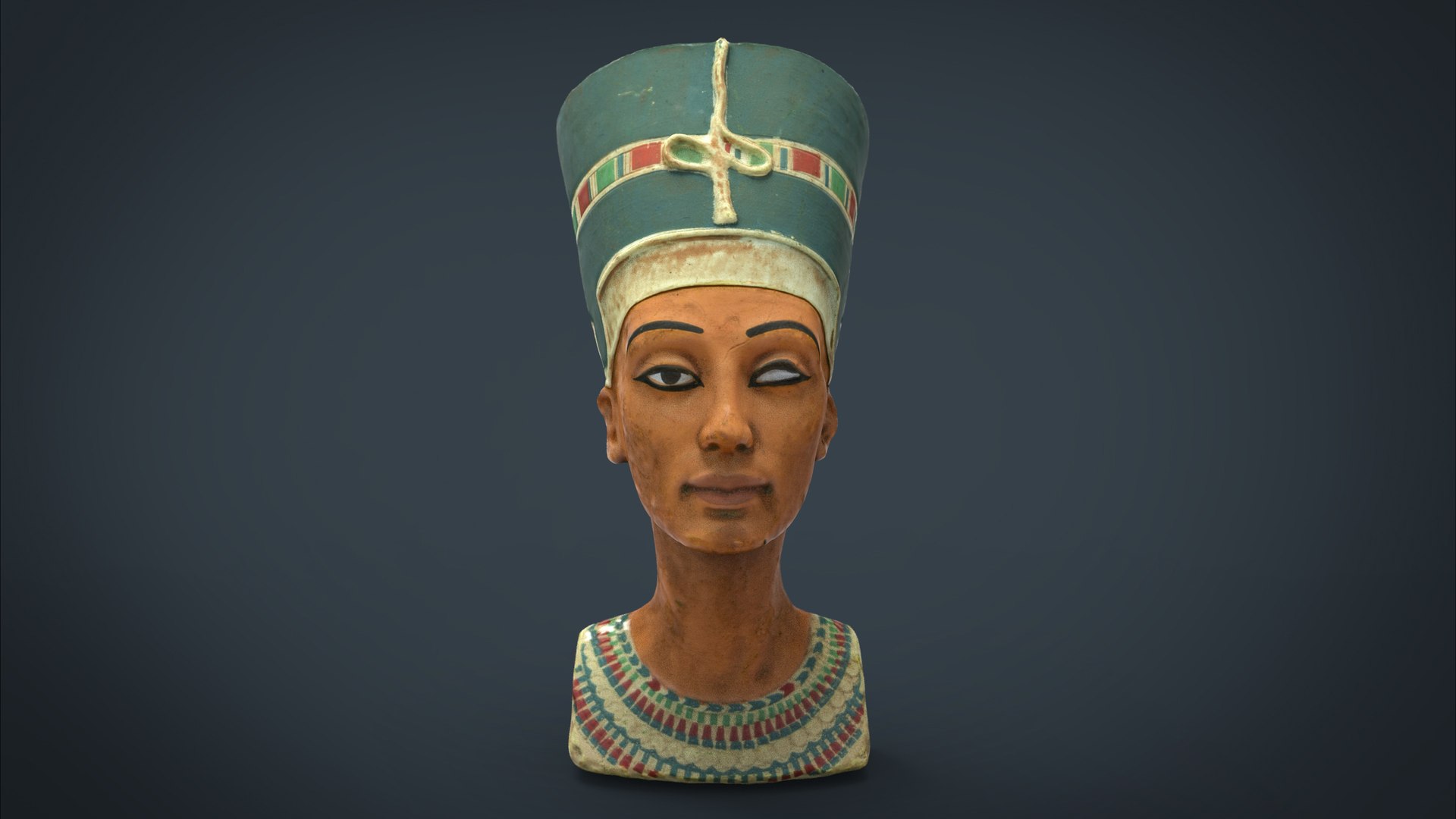 Nefertiti Bust 3d Max